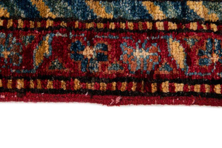4' 11 x 7' 10 Hand Knotted Kazak Wool Rug