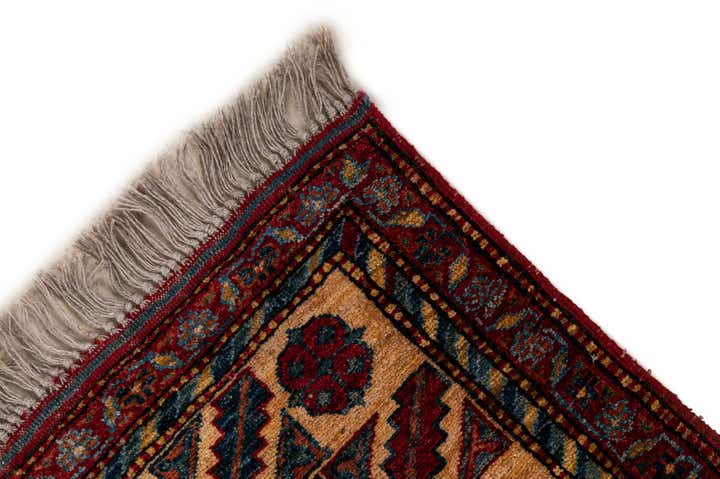 4' 11 x 7' 10 Hand Knotted Kazak Wool Rug
