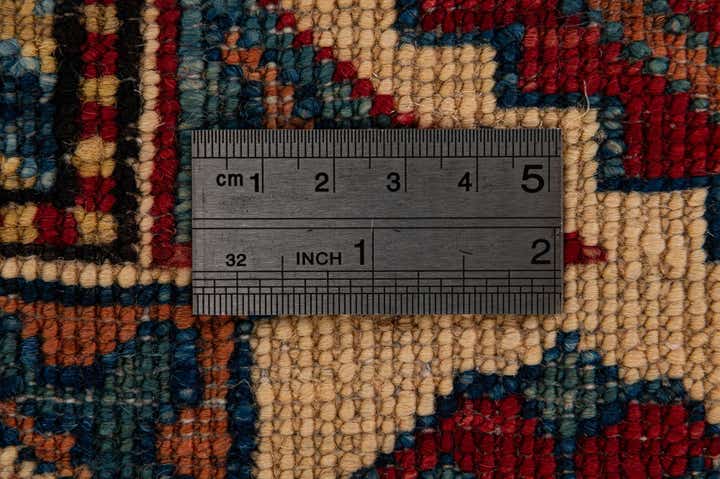 4' 11 x 7' 10 Hand Knotted Kazak Wool Rug