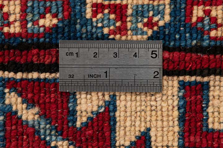 150cm x 255cm anudado a mano Kazak Alfombra Lana
