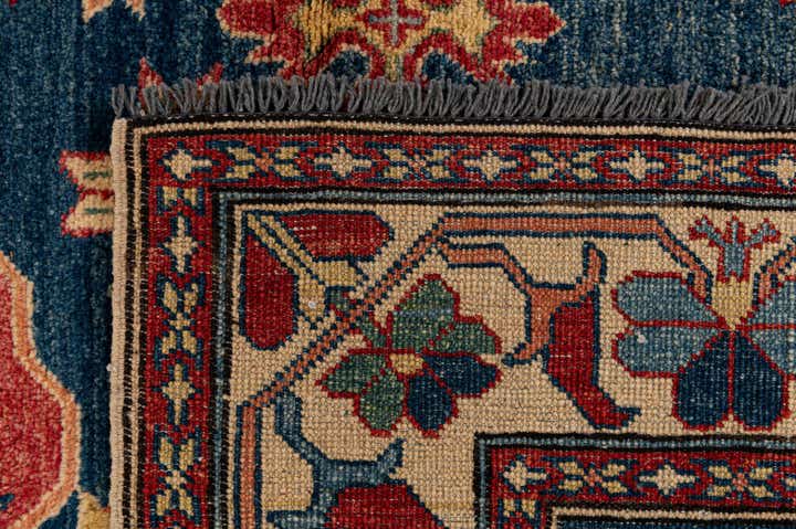 4' x 6' 9 Hand Knotted Kazak Wool Rug