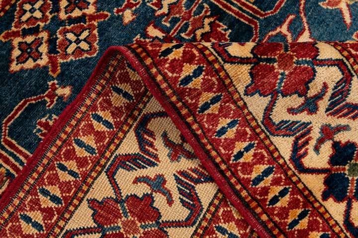 3' 10 x 5' 11 Hand Knotted Kazak Wool Rug