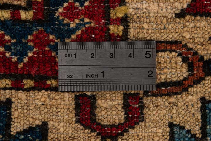 4' x 4' 11 Hand Knotted Kazak Wool Rug