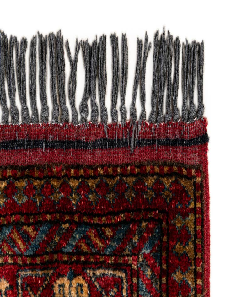 Detail image of 4' x 5'  Hand Knotted Kazak Wool Rug