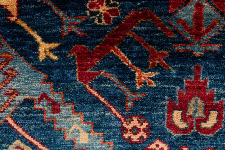 3' 10 x 5' 11 Hand Knotted Kazak Wool Rug