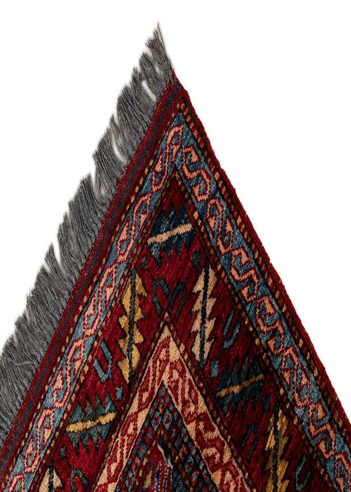 3' 11 x 6' 1 Hand Knotted Kazak Wool Rug