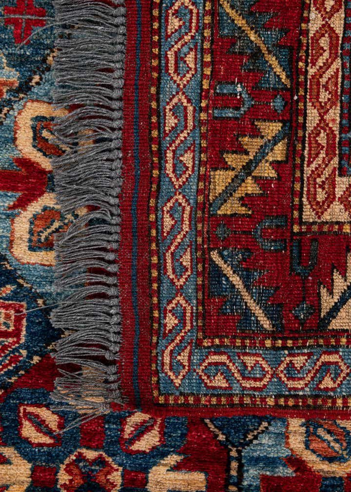 3' 11 x 6' 1 Hand Knotted Kazak Wool Rug