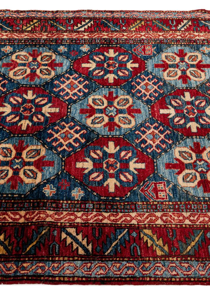 3' 11 x 6' 1 Hand Knotted Kazak Wool Rug