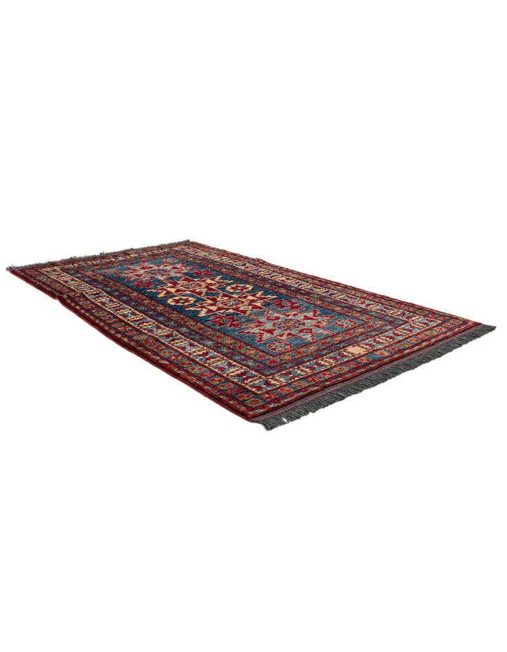 Detail image of 3' 4 x 5' 7  Hand Knotted Kazak Wool Rug