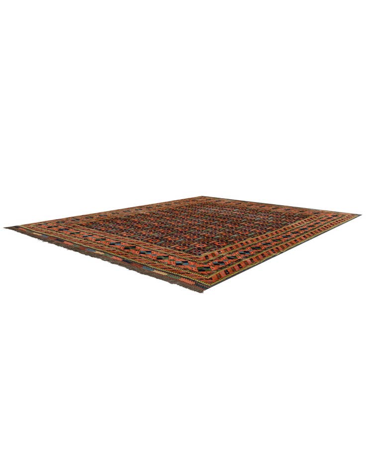 Detail image of 13' 1 x 16' 2 Hand Knotted Kazak Wool Rug