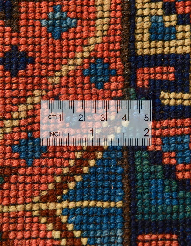 Detail image of 13' 1 x 16' 2 Hand Knotted Kazak Wool Rug