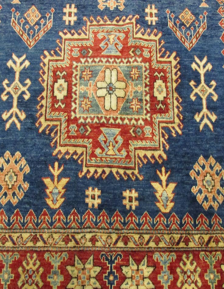 Detail image of 5' 10 x 7' 11 Hand Knotted Kazak Oriental Rug