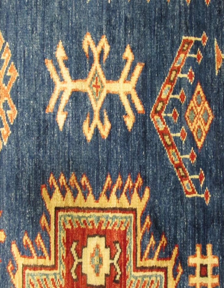 Detail image of 5' 10 x 7' 11 Hand Knotted Kazak Oriental Rug