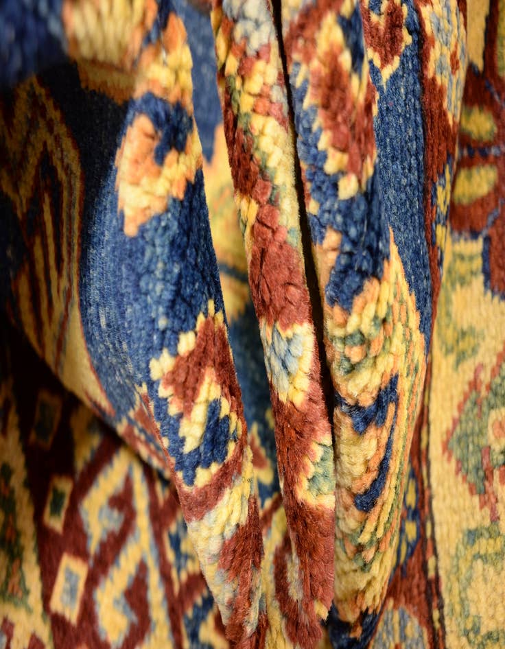 Detail image of 3' 7 x 5' 1 Hand Knotted Kazak Oriental Rug