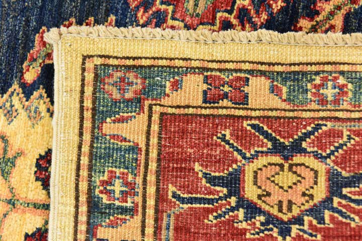 5' 2 x 6' 9 Hand Knotted Kazak Rug