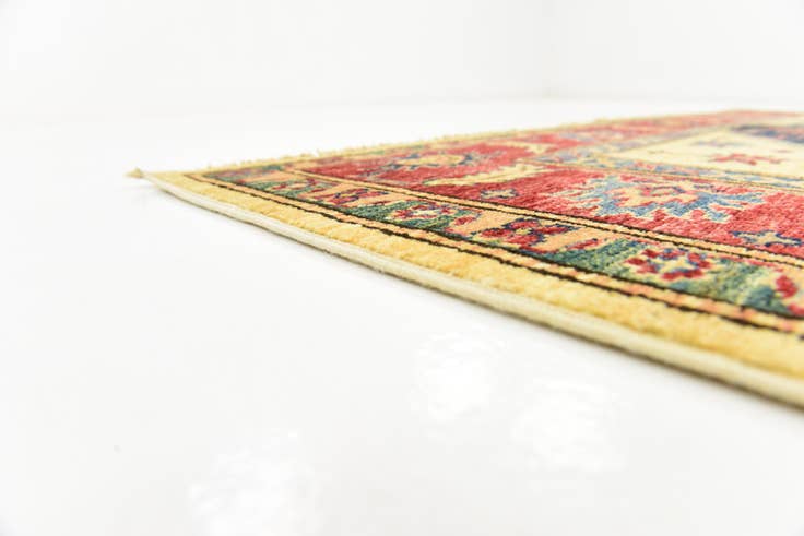 Detail image of 5' 2 x 6' 9 Hand Knotted Kazak Rug