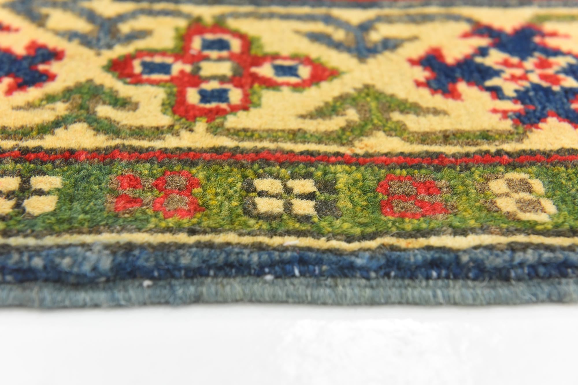 3' 10 x 5' 10 Hand Knotted Kazak Rug