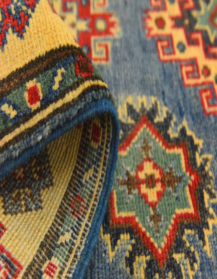Detail image of 2' 8 x 3' 11  Hand Knotted Kazak Rug