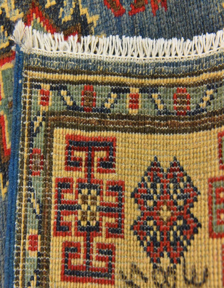 Detail image of 2' 8 x 3' 11  Hand Knotted Kazak Rug