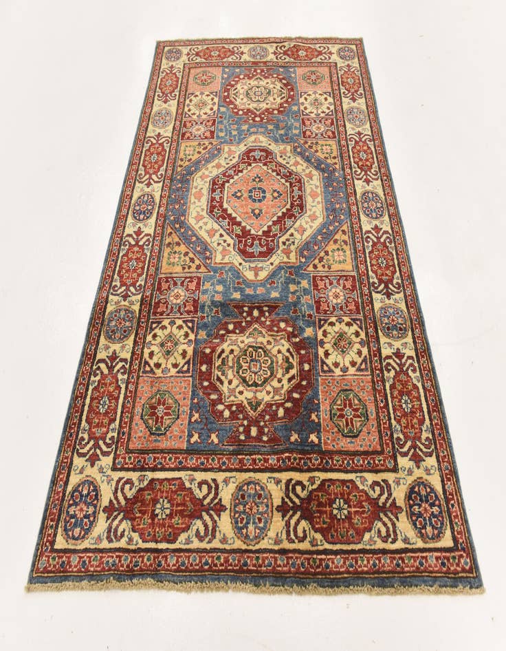 Detail image of 4' x 6' Hand Knotted Kazak Oriental Rug