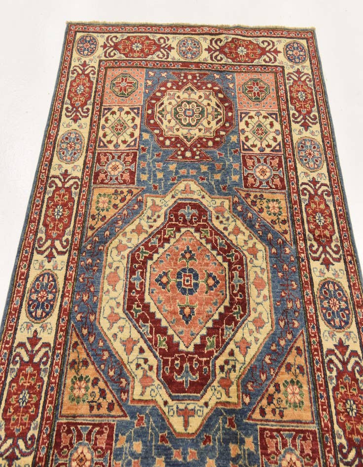 Detail image of 4' x 6' Hand Knotted Kazak Oriental Rug
