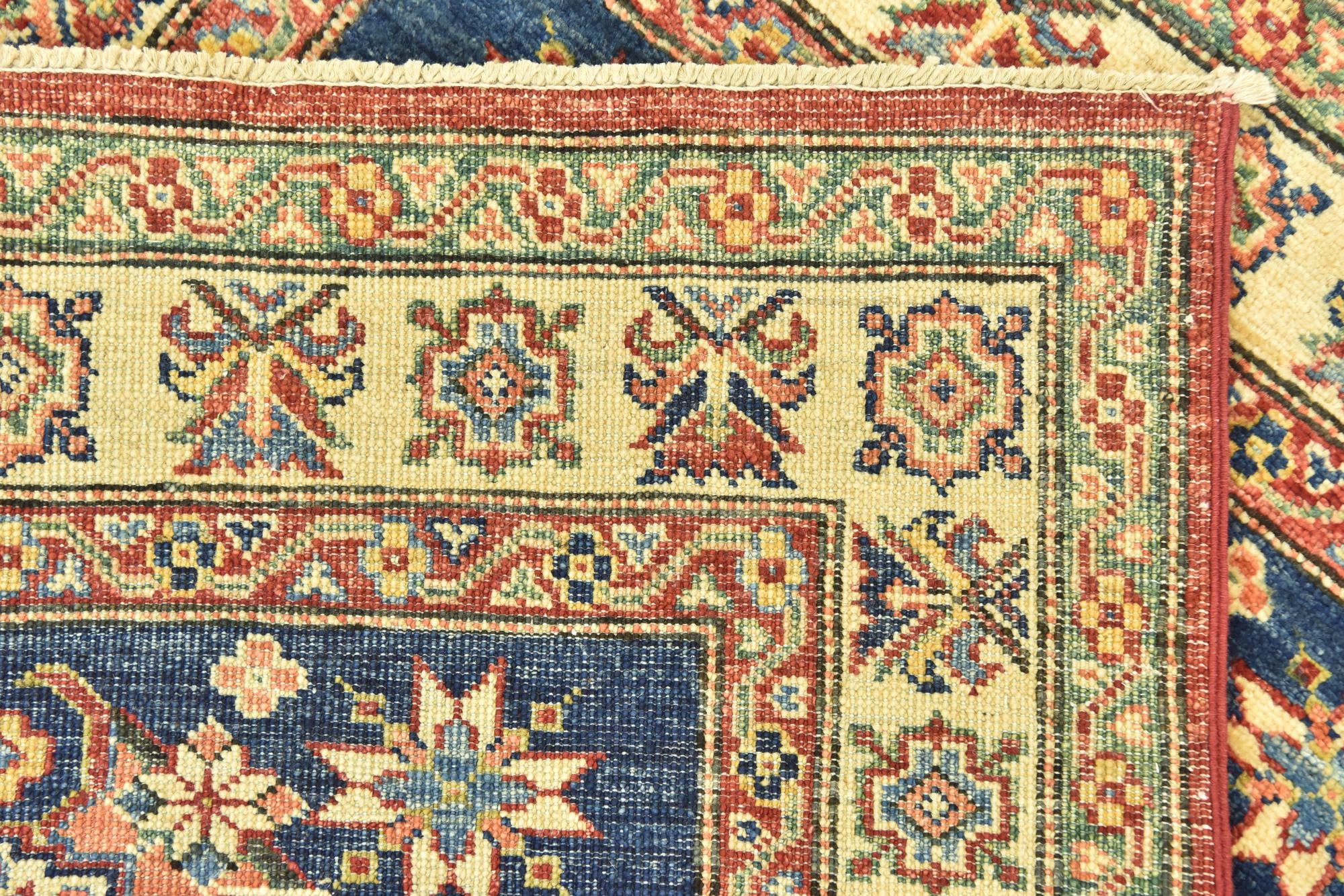85cm x 125cm anudado a mano Kazak Alfombra Oriental