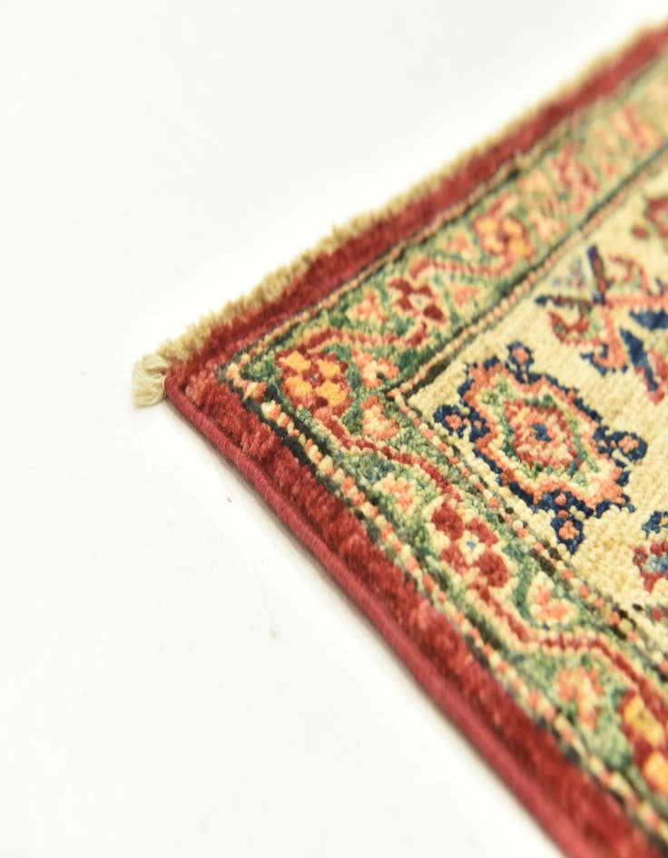 Detail image of 2' 9 x 4' 1 Hand Knotted Kazak Oriental Rug