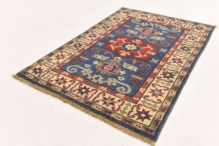 2' 9 x 4' 1 Hand Knotted Kazak Rug