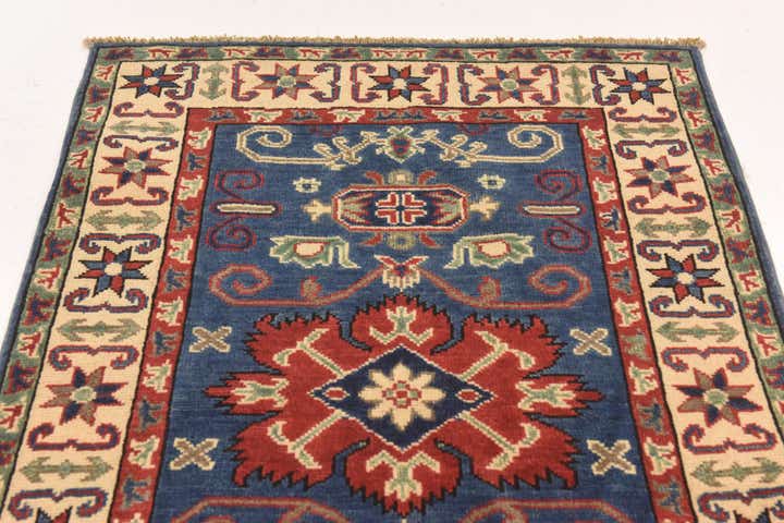 2' 9 x 4' 1 Hand Knotted Kazak Rug