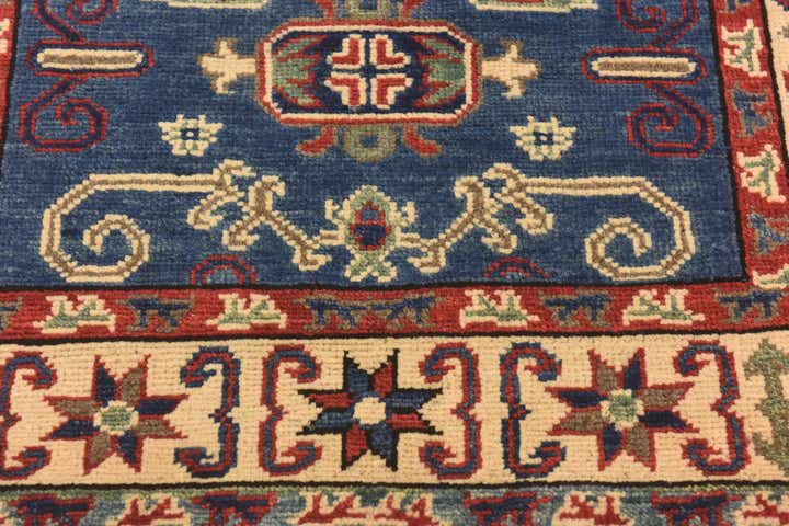 2' 9 x 4' 1 Hand Knotted Kazak Rug