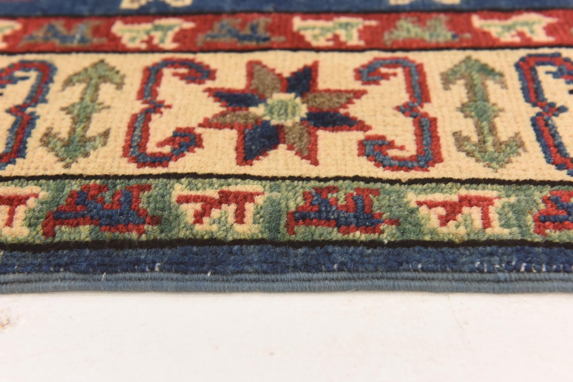 2' 9 x 4' 1 Hand Knotted Kazak Rug