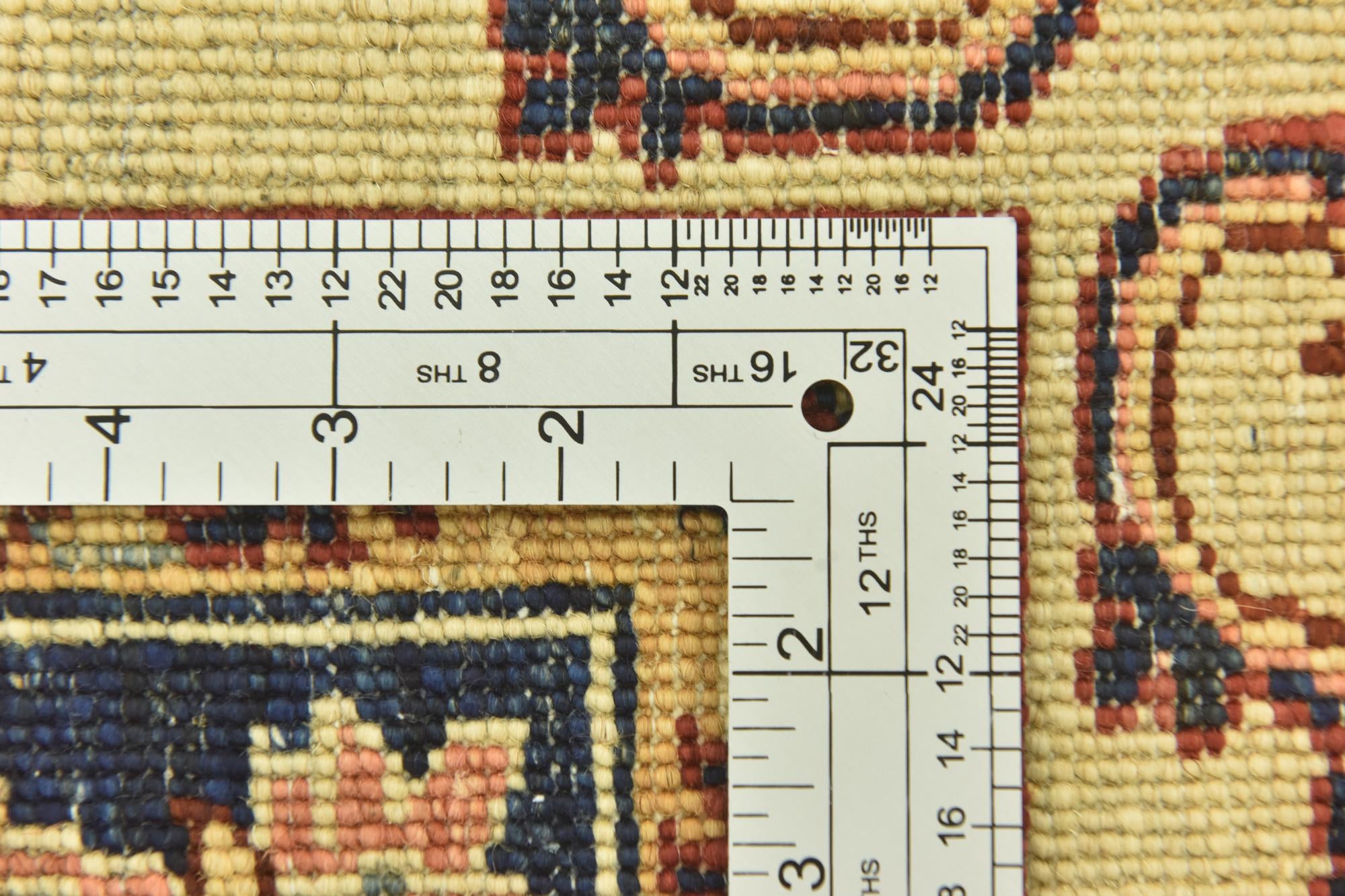 4' 1 x 6' Hand Knotted Kazak Rug