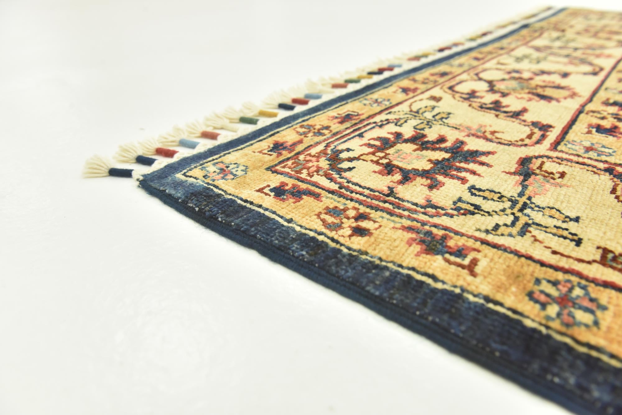 4' 1 x 6' Hand Knotted Kazak Rug