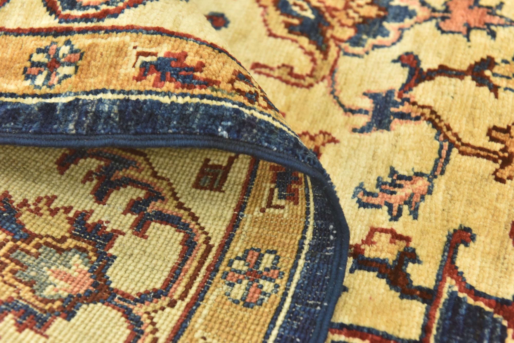 4' 1 x 6' Hand Knotted Kazak Rug