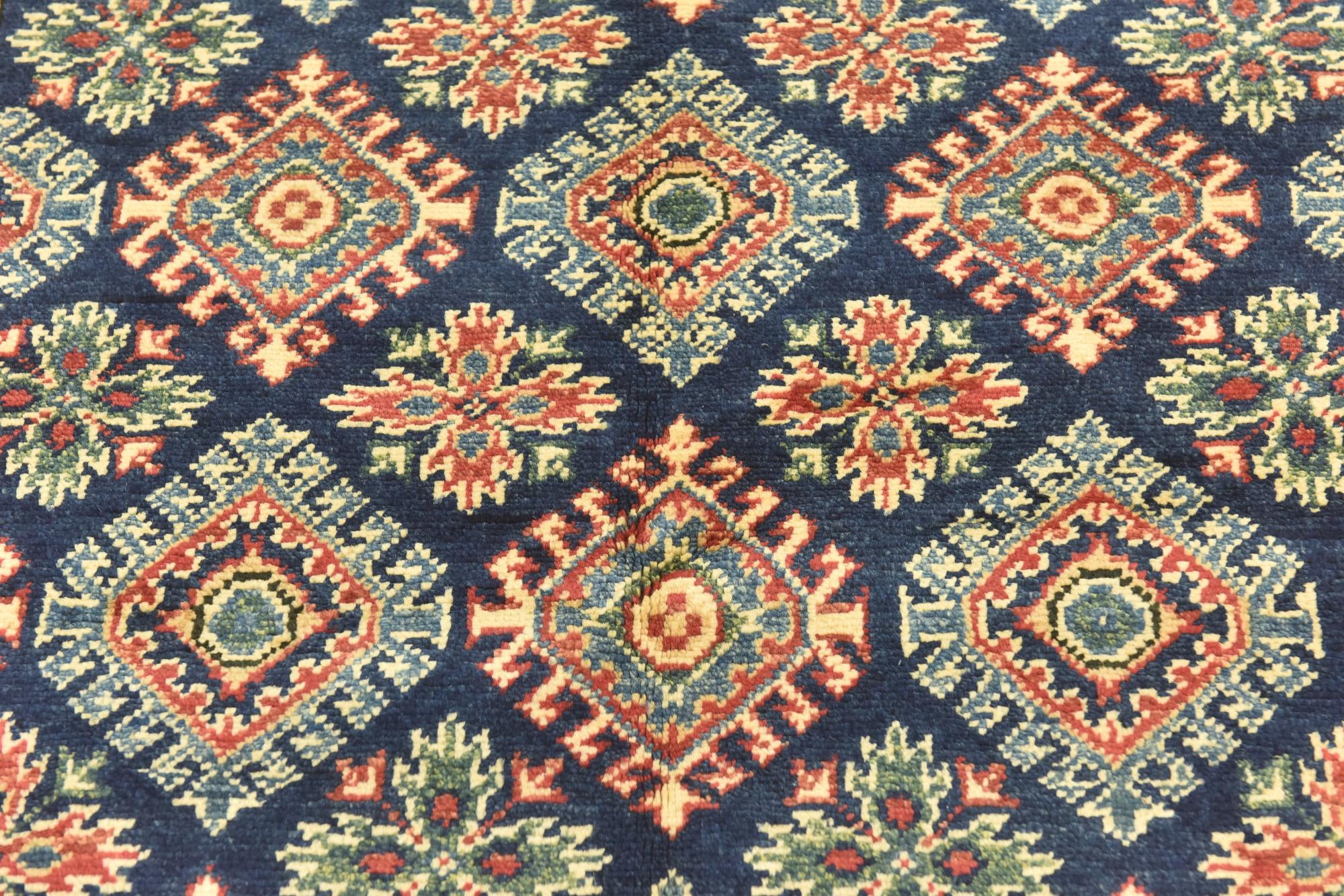 4' 1 x 6' Hand Knotted Kazak Rug
