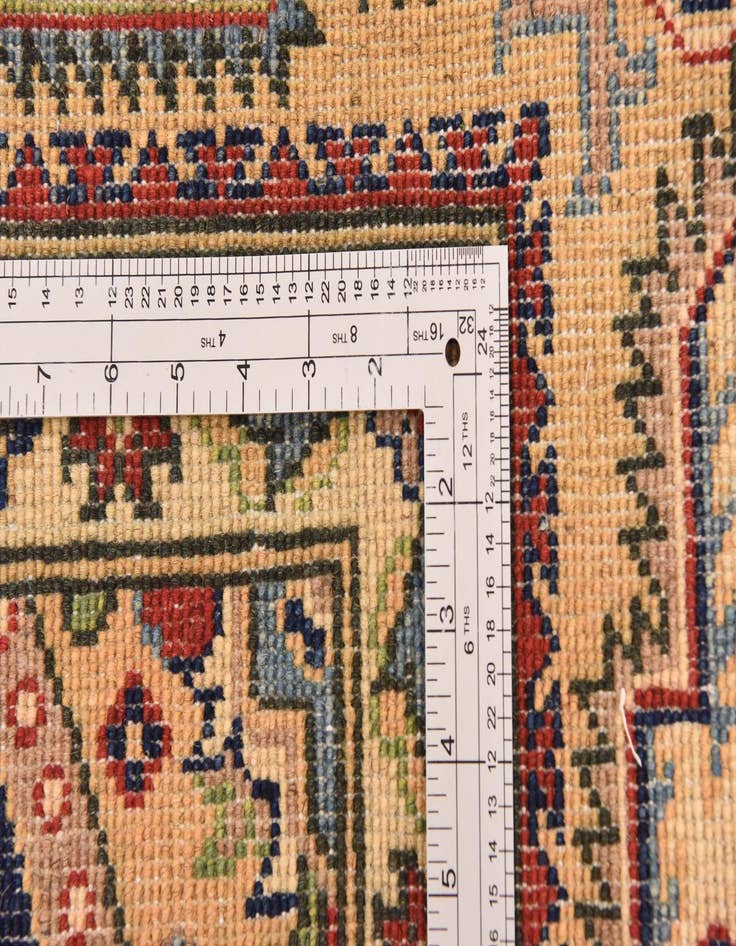 Detail image of 6' 6 x 9' 8  Hand Knotted Kazak Rug