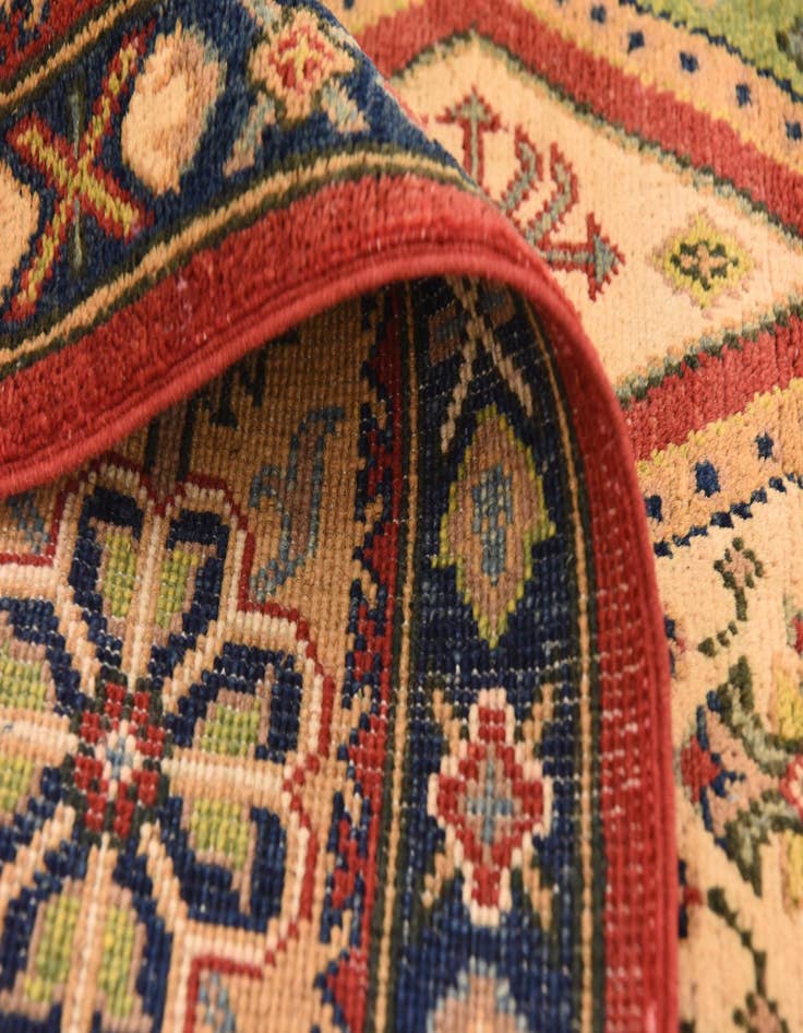 Detail image of 6' 6 x 9' 8  Hand Knotted Kazak Rug