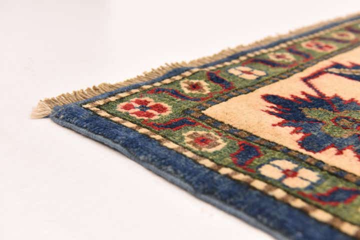 6' 1 x 9' Hand Knotted Kazak Rug