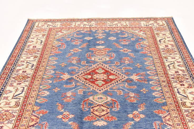 Detail image of 5' 7 x 7' 10 Hand Knotted Kazak Oriental Rug