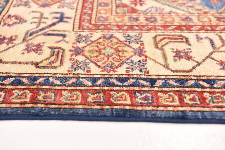 Detail image of 5' 7 x 7' 10 Hand Knotted Kazak Oriental Rug
