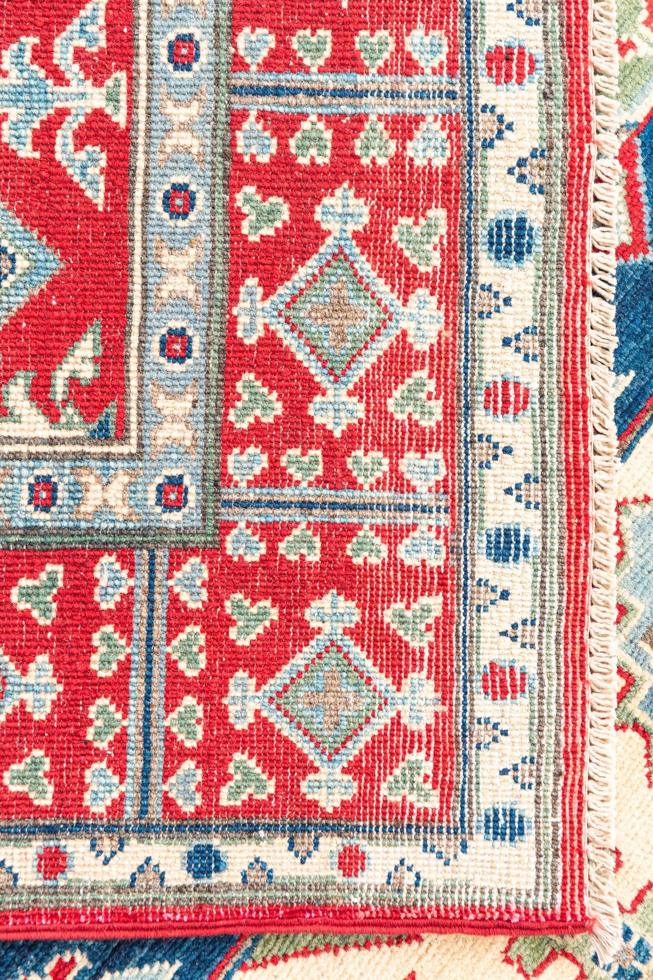 5' x 6' 8 Hand Knotted Kazak Rug