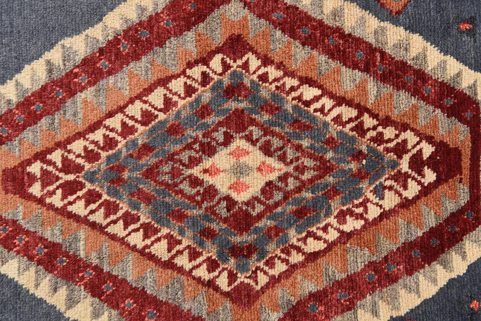 6' 3 x 9' 10 Hand Knotted Kazak Rug