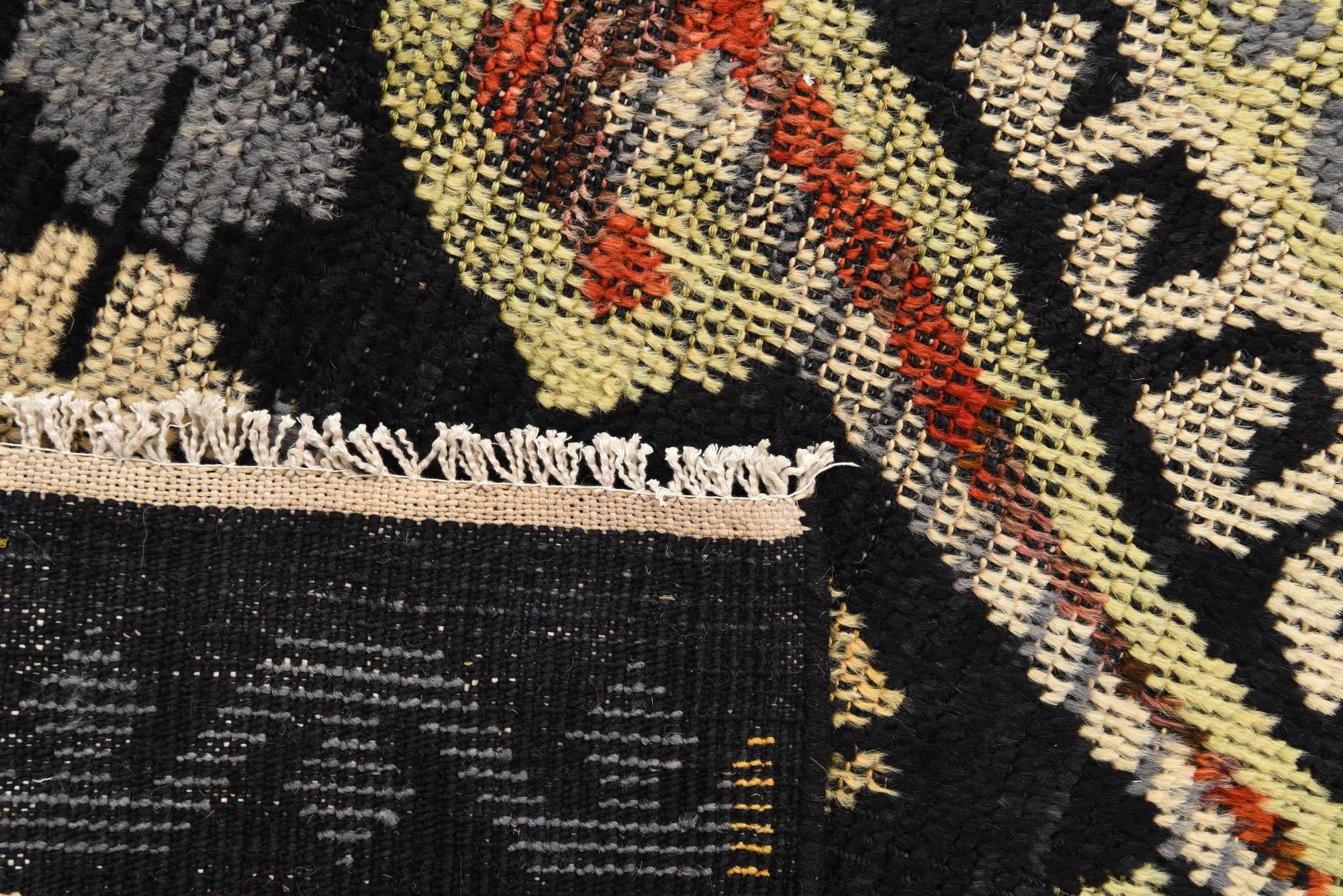 5' 5 x 8' 7 Hand Knotted Kazak Wool Rug