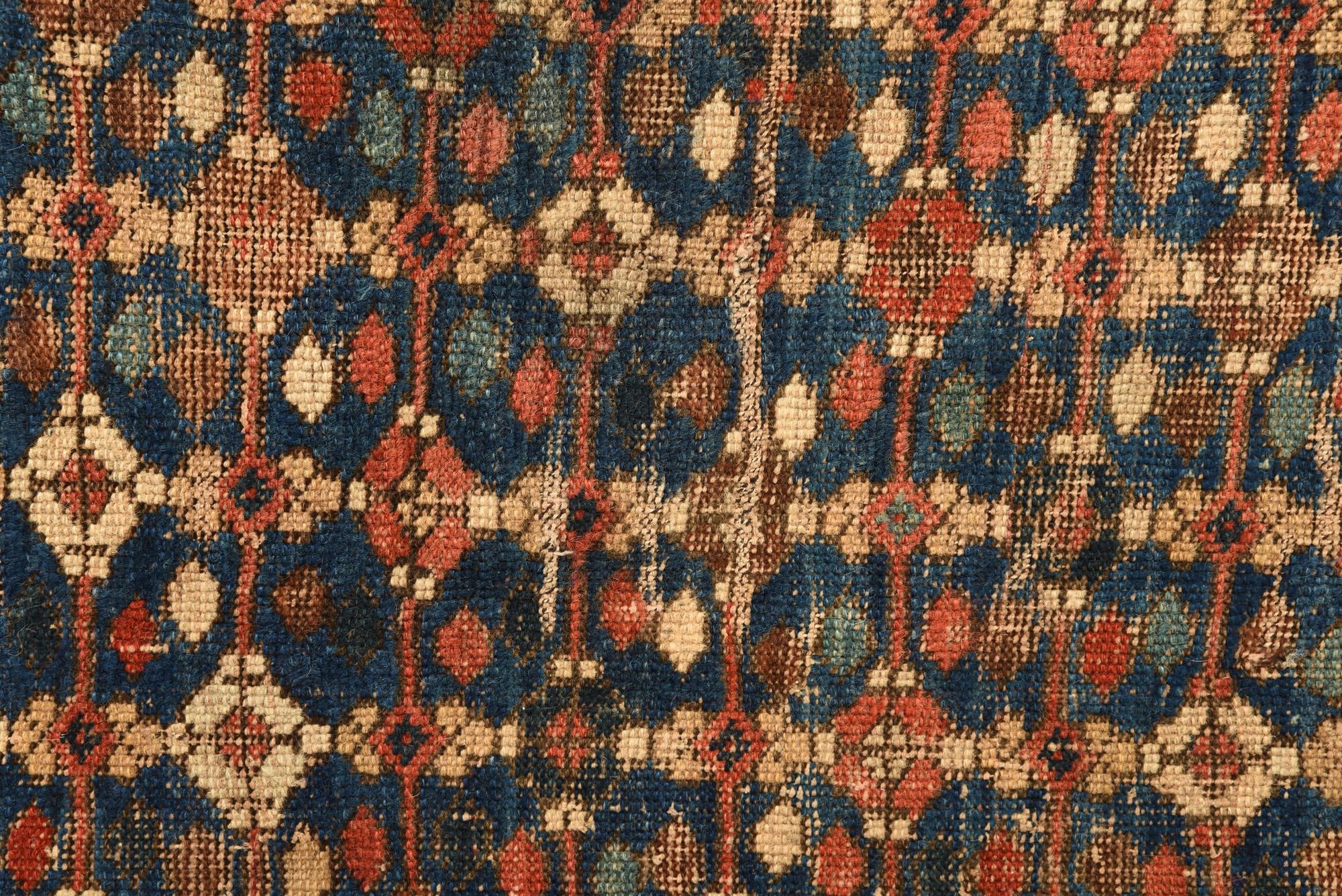 4' 7 x 6' 3 Hand Knotted Kazak Oriental Wool Rug