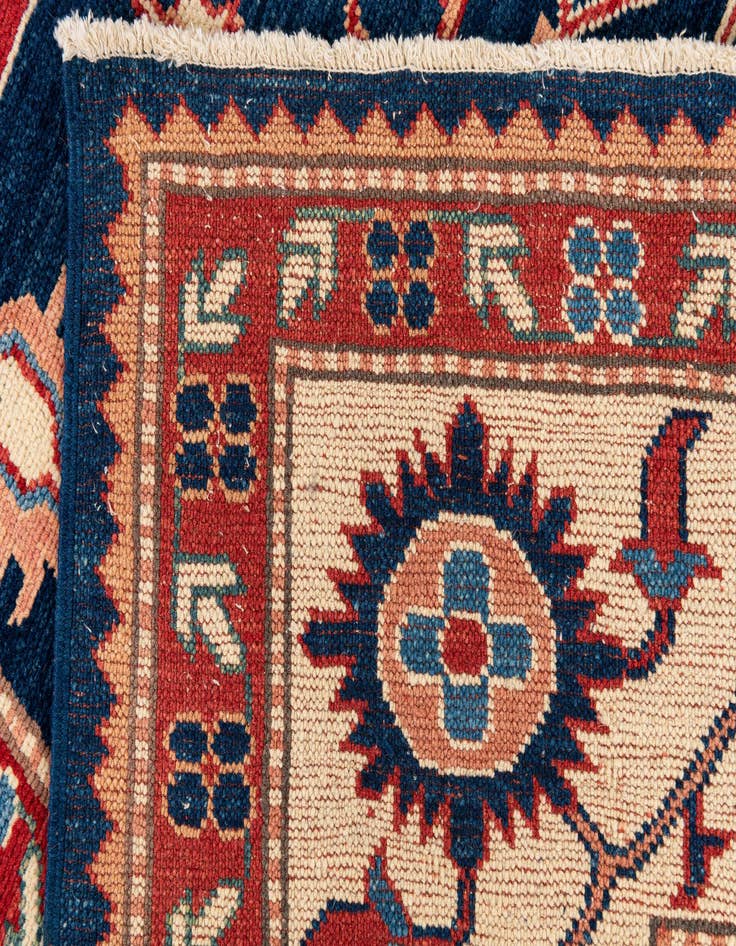 Detail image of 9' 1 x 11' 10  Hand Knotted Kazak Rug