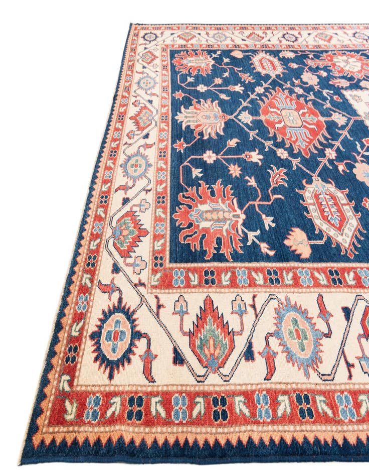 Detail image of 9' 1 x 11' 10  Hand Knotted Kazak Rug
