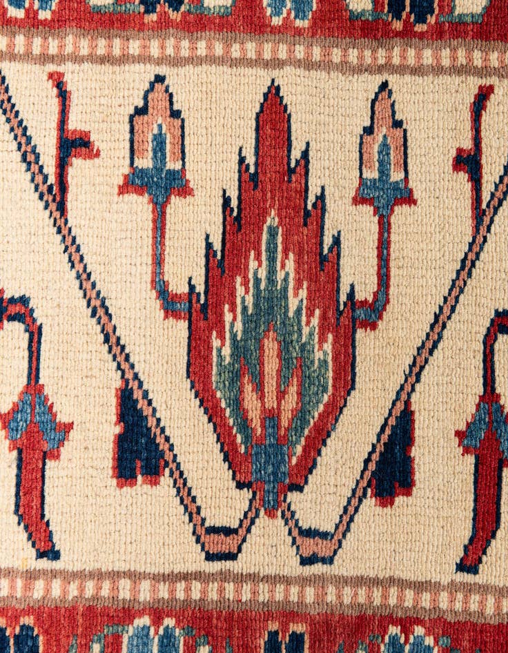 Detail image of 9' 1 x 11' 10  Hand Knotted Kazak Rug