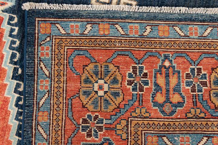 7' 10 x 10' Hand Knotted Kazak Rug