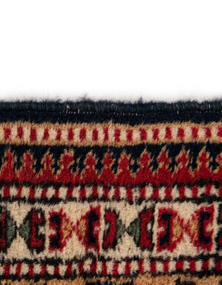 Detail image of 4' 7 x 7' 2  Hand Knotted Kazak Wool Rug
