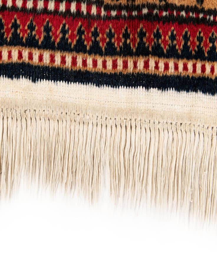 Detail image of 4' 7 x 7' 2  Hand Knotted Kazak Wool Rug